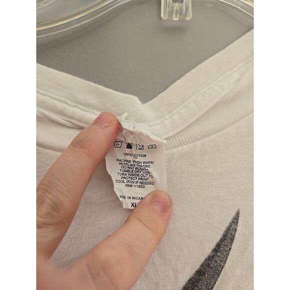 Bay Island White Imagine Dragons Crew Neck Short Sleeve Top Womans Size XL - Picture 4 of 4